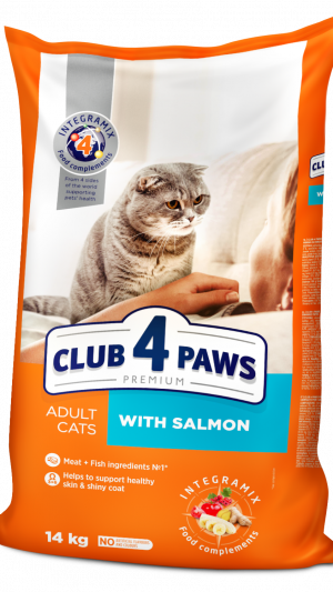 CAP Premium сухий корм для котів з лососем (14)