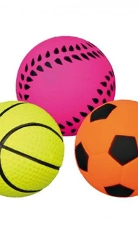 Іграшка для котів "Мяч спорт" 1 шт
