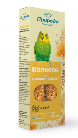 Колосок для папуги медовий 140 г