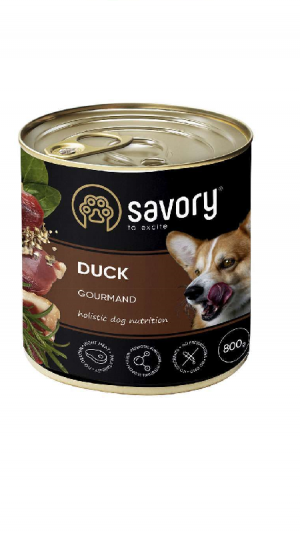 Savory Dog  Gourmand качка 800 гр