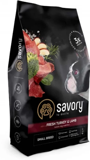Savory Small Breed rich in Fresh turkey & Lamb (1)