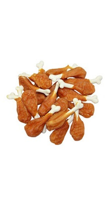 Палички з сиром'ятої шкіри обгорнуті м'ясом ягня